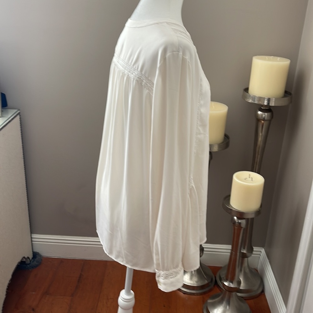 LOFT LACE DETAIL BLOUSE - Picture 5 of 7